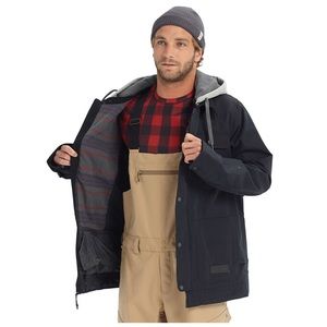 Burton Men’s winter flannel-lined coat **No hood**